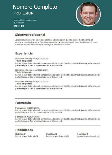 plantilla currículum consultor fiscal